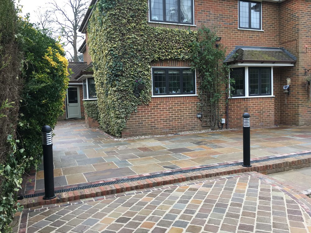 Natural Stone Patio & Pathway Construction